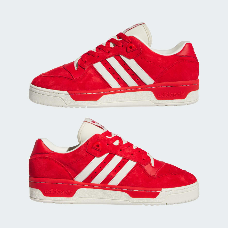 Adidas all best sale red shoes