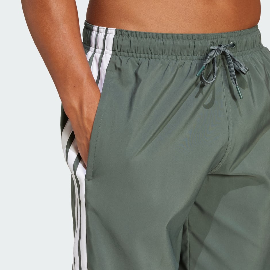 3-Stripes Swim Shorts 8-Inch