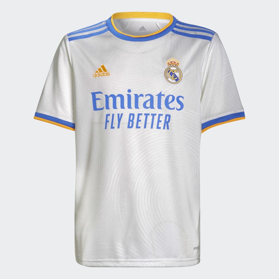unit Inspection drawer adidas Real Madrid 21/22 Home Jersey Y - White | adidas SA