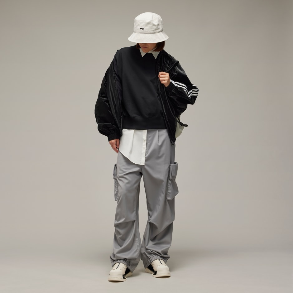 Y-3 French Terry Boxy Crew Sweatshirt