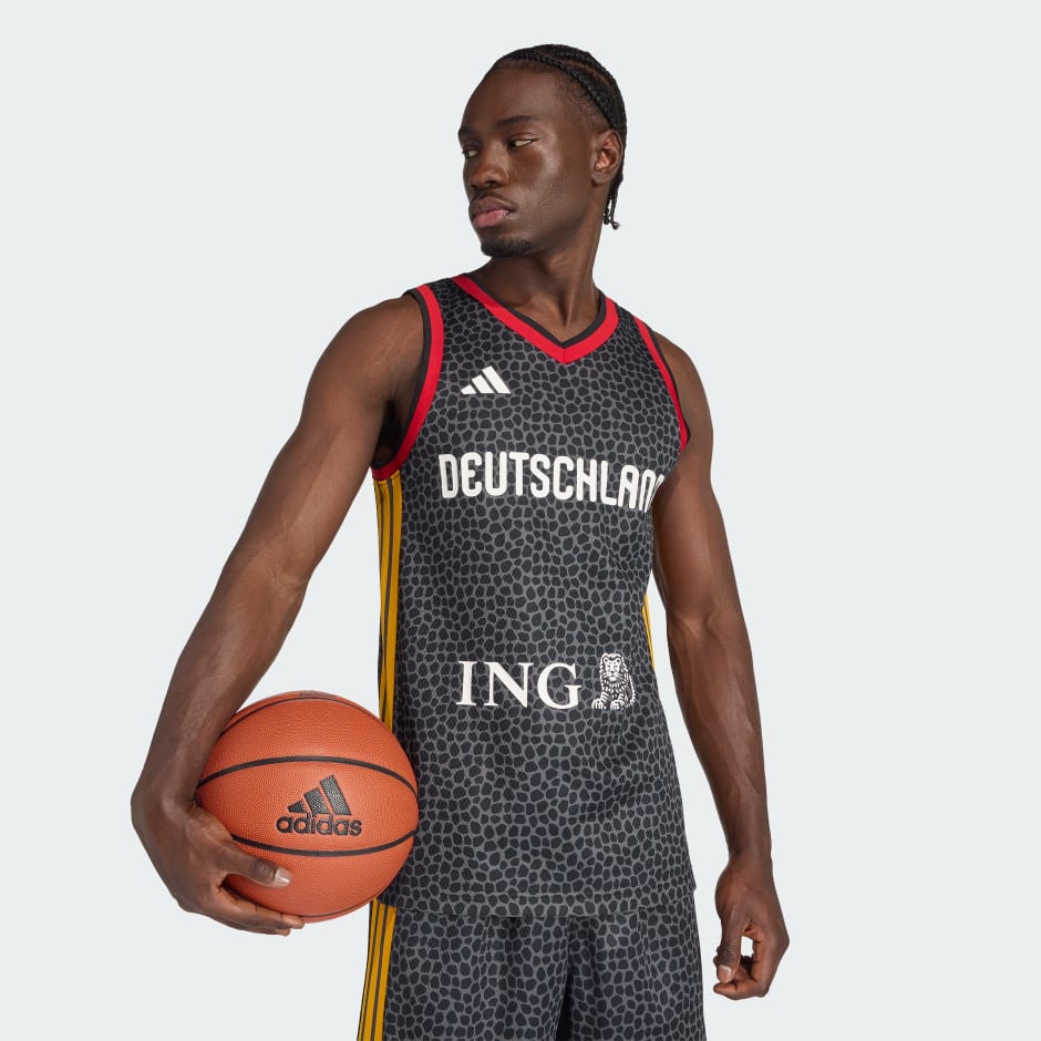 TRICOU DE BASCHET DBB BASKETBALL PENTRU MECIURI &Icirc;N DEPLASARE, BĂRBAȚI