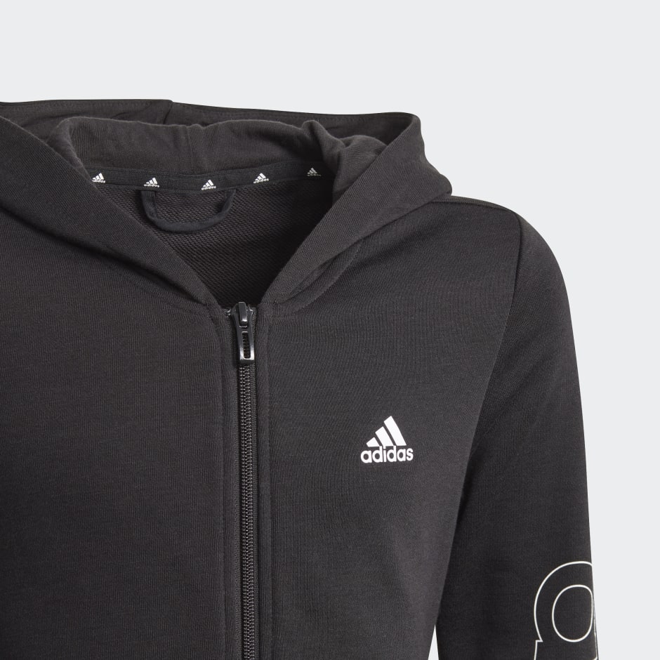 adidas Essentials Full-Zip Hoodie Black | adidas SA