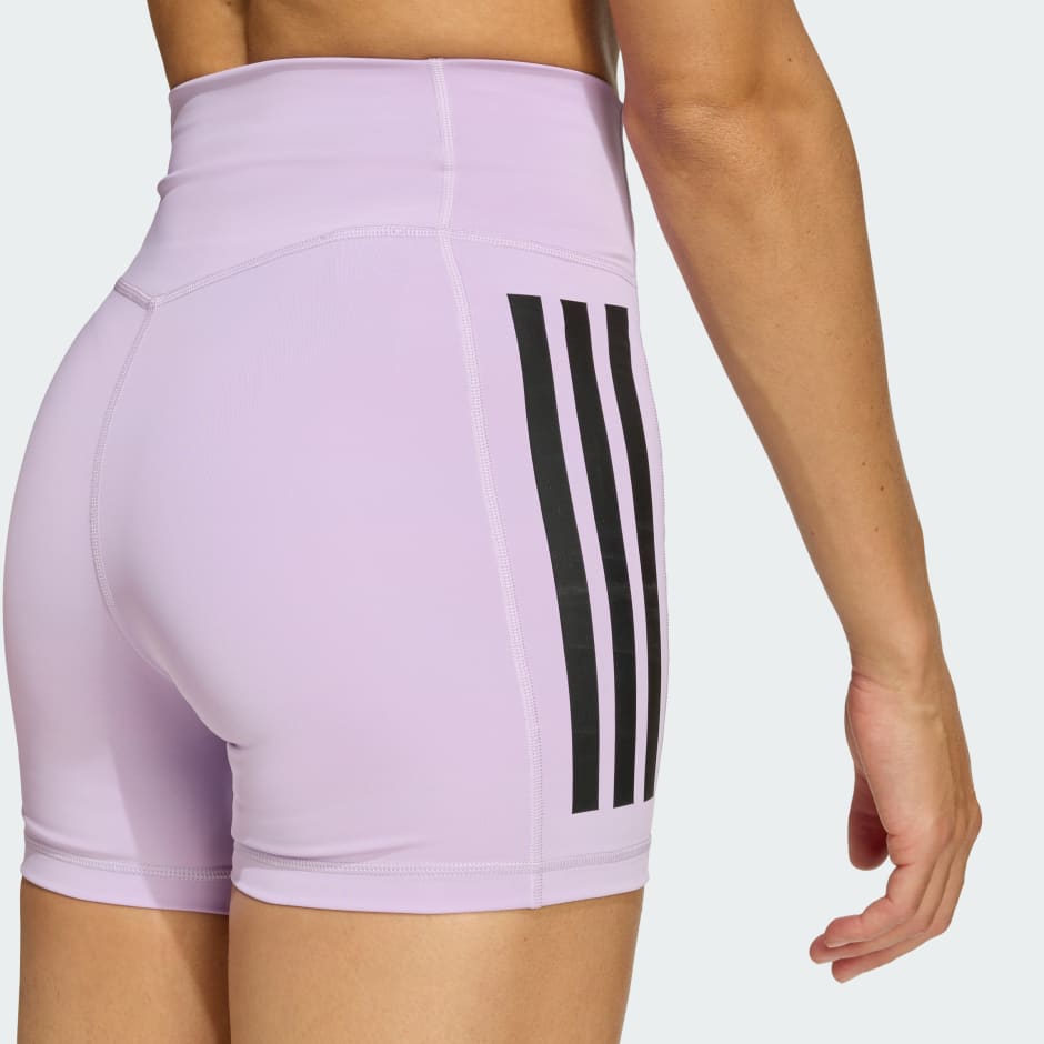 Optim&eacute; 3-Stripes 1/4 Short Leggings