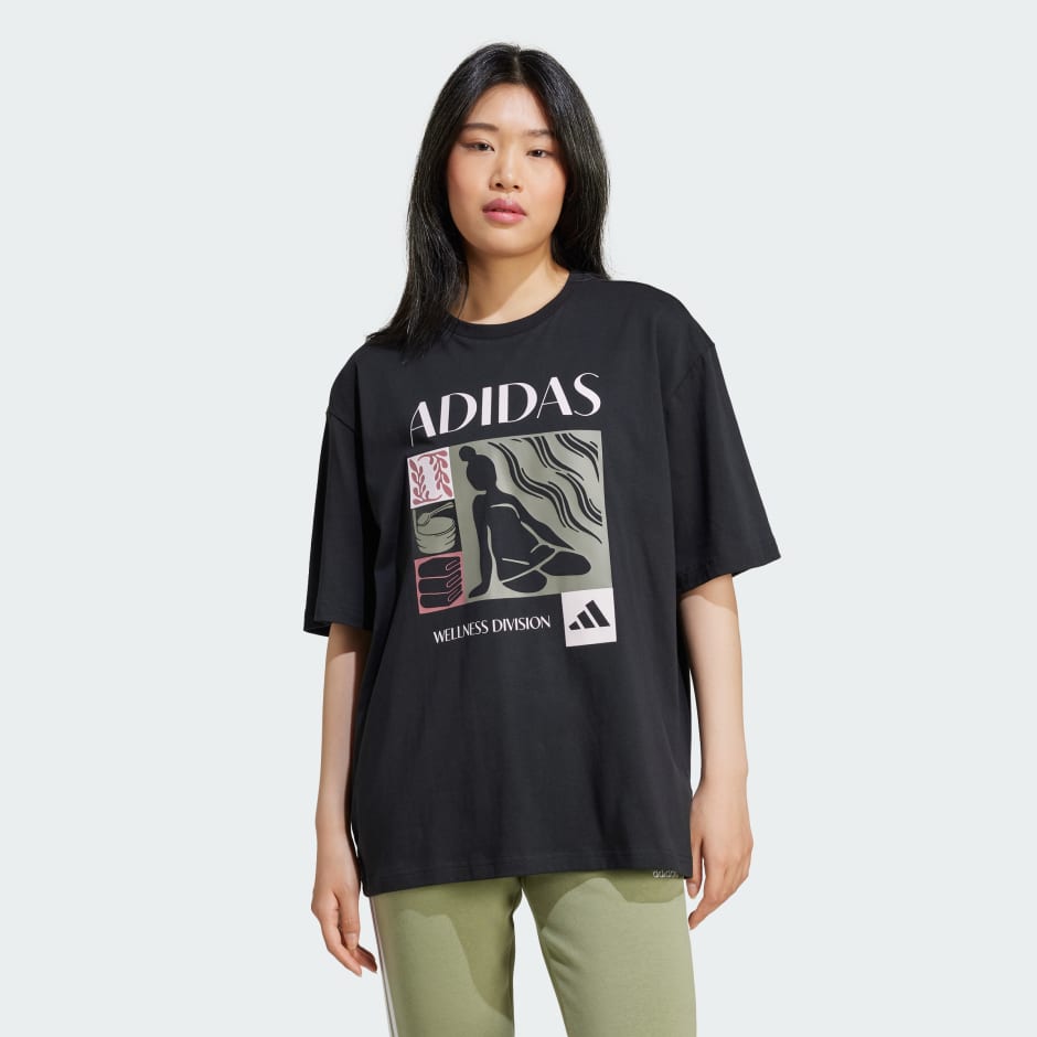 Wellness Graphic Oversized Tee