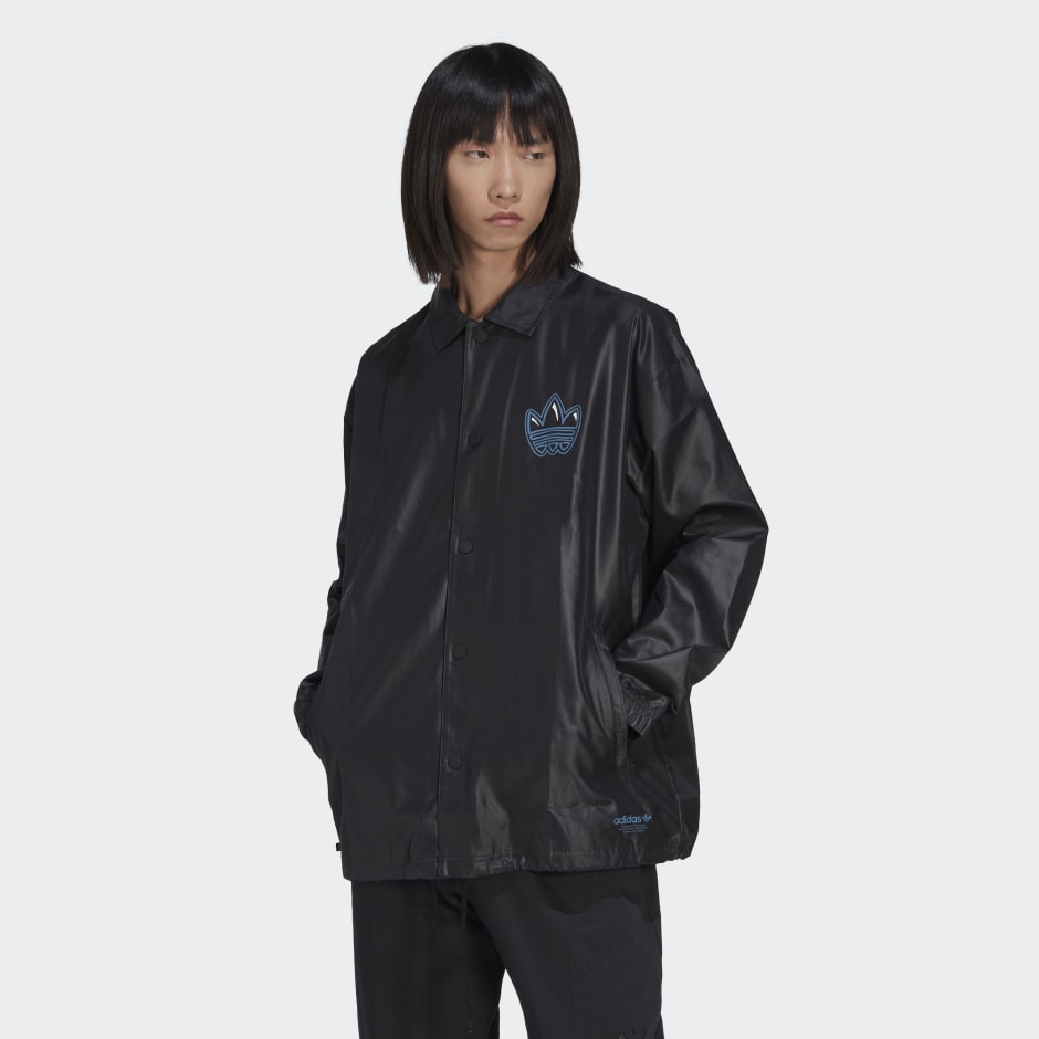 zuurgraad de wind is sterk Hoes Men's Clothing - Graphics Campus Coach Jacket - Black | adidas Oman