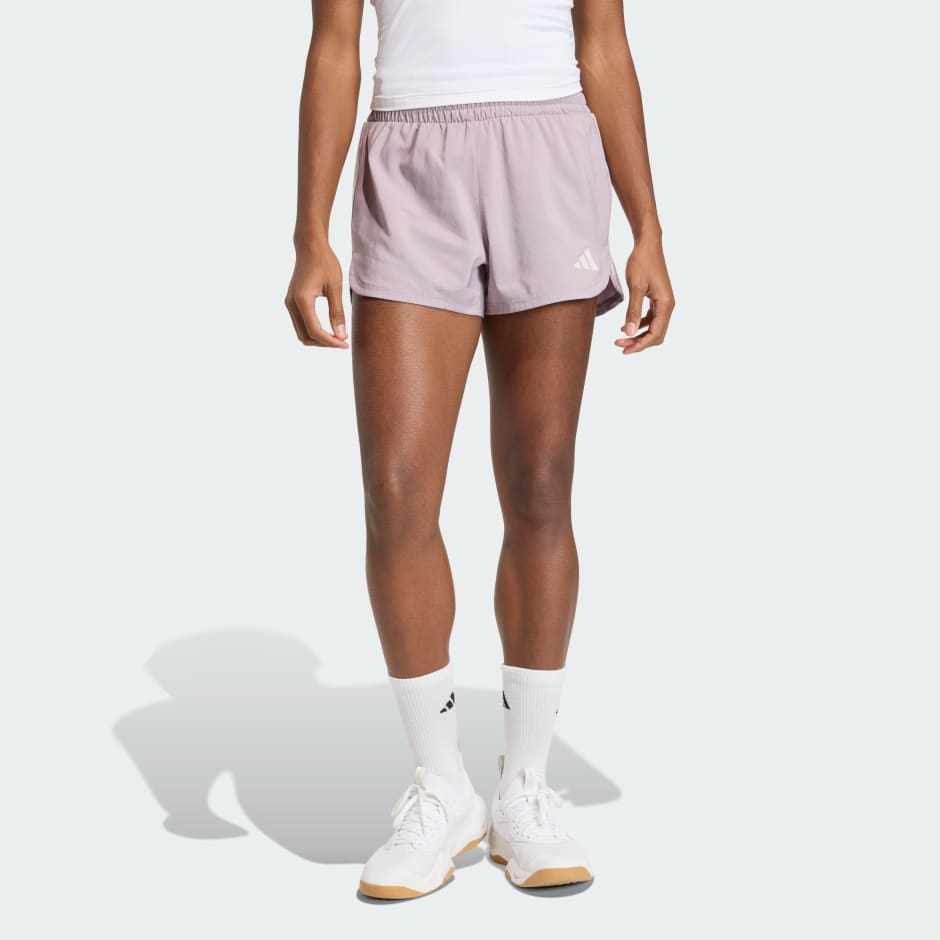 Pacer Workout Woven High Rise Shorts