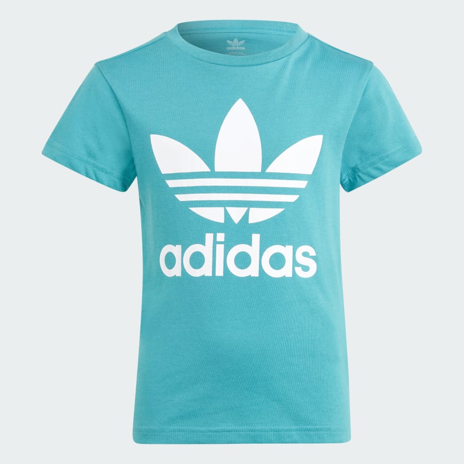 adidas Adicolor Trefoil Tee Turquoise adidas LK