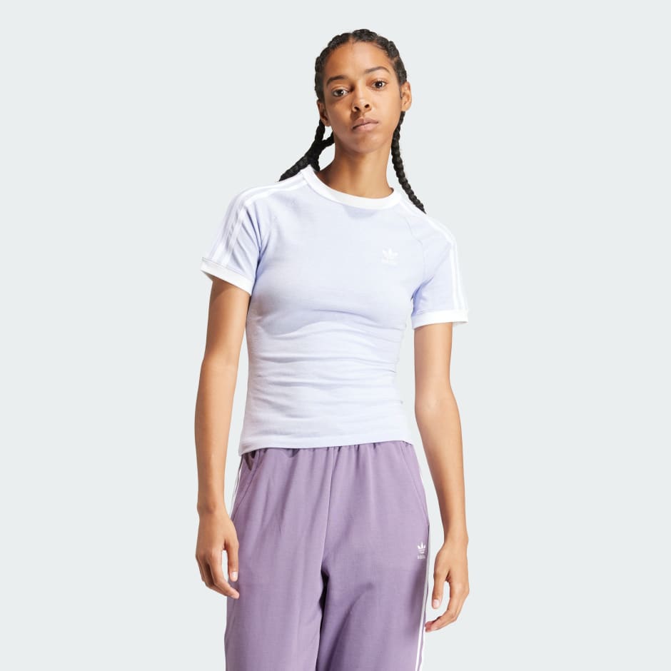 3-Stripes Slim Raglan Tee