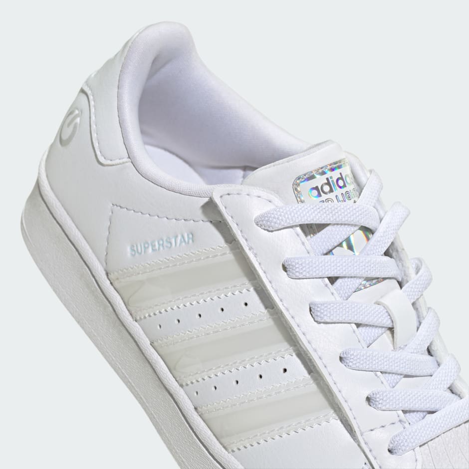Superstar Led Lights Comfort Closure Elastic Lace Shoes Kids