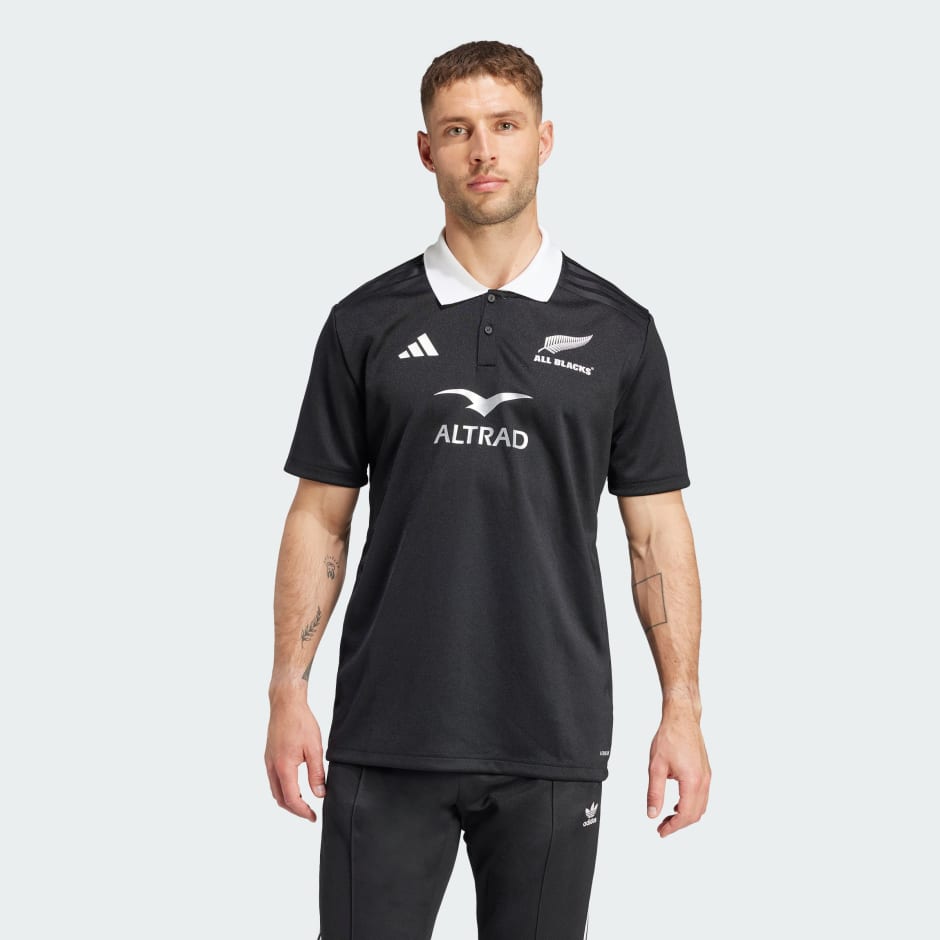 Tricou de rugby cu mânecă scurtă și tehnologie AEROREADY All Blacks