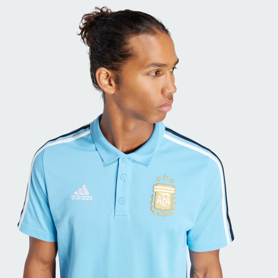 Argentina DNA 3-Stripes Polo Shirt