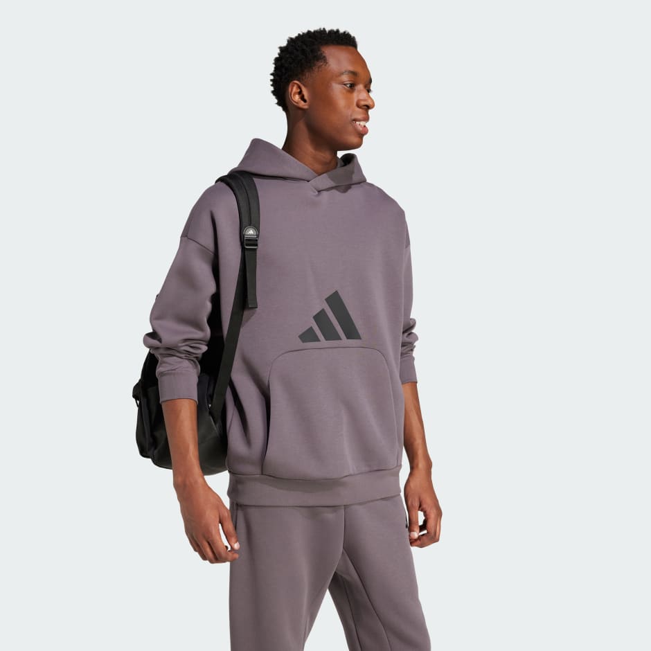 Future Icons 3 Bar Logo Hoodie