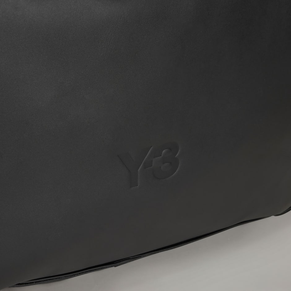Y-3 Leather Airliner Bag