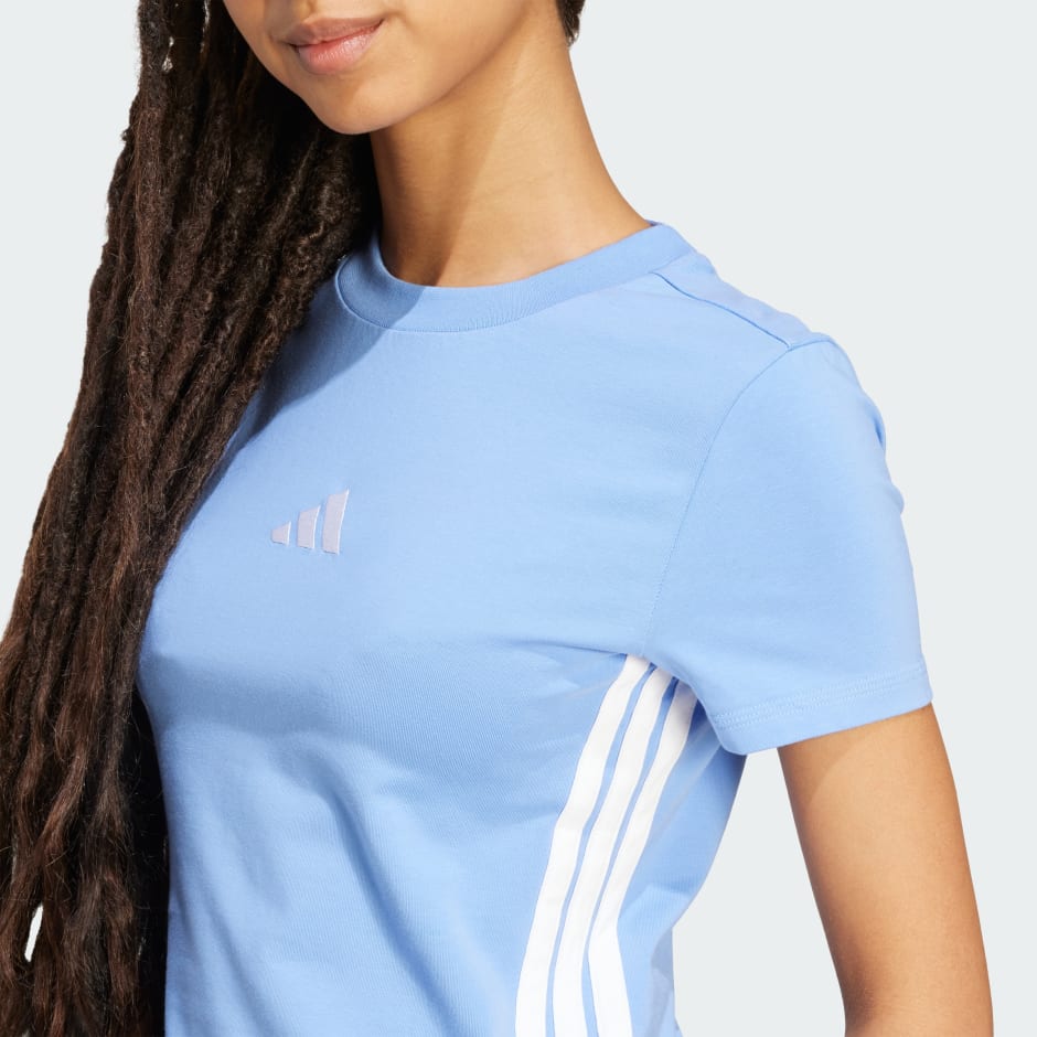 Essentials 3-Stripes Slim Baby Tee