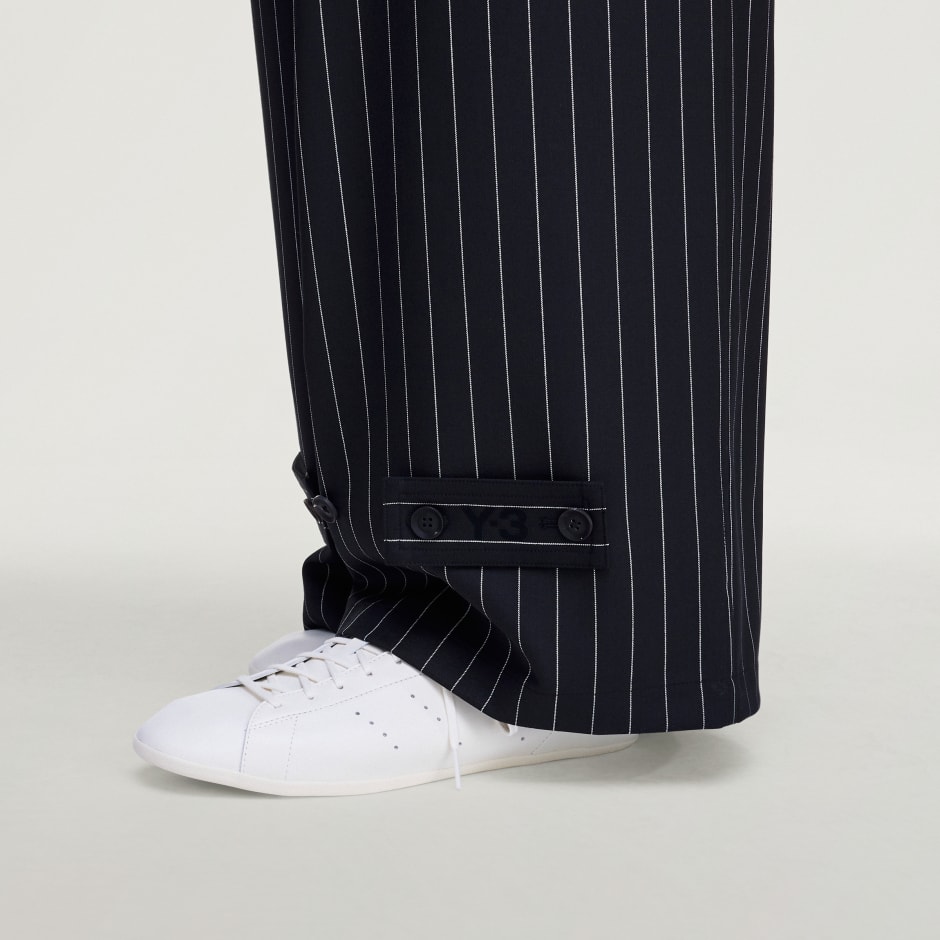 VUNENE HLAČE &Scaron;IROKIH NOGAVICA Y-3 PINSTRIPE REFINED