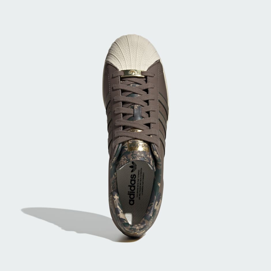 Adidas super shop star kaki