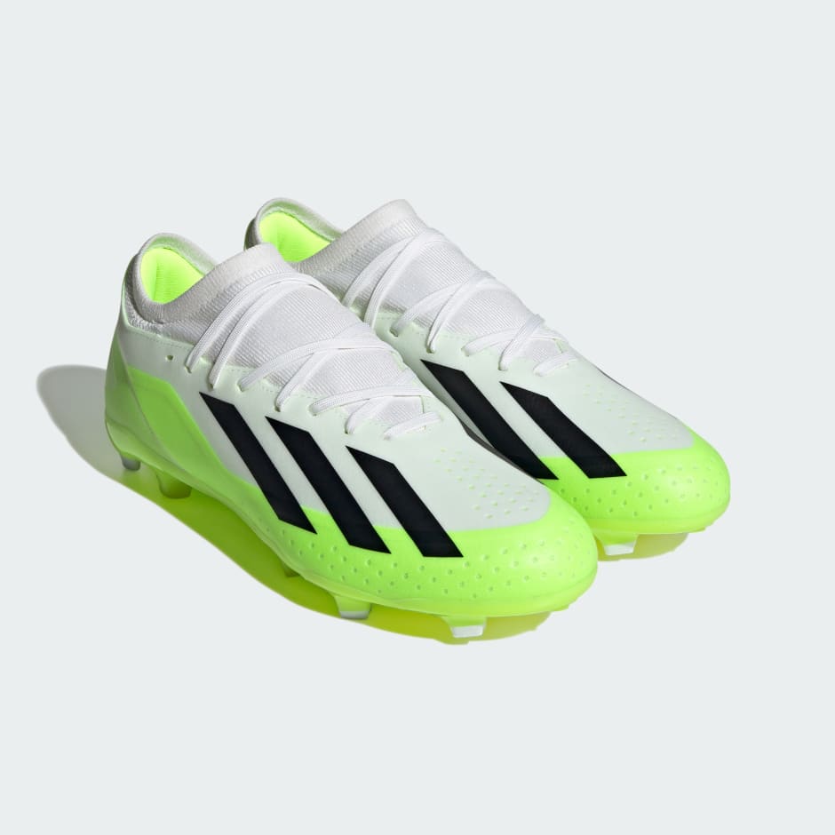 All products - X Crazyfast.3 Firm Ground Boots - White | adidas South ...