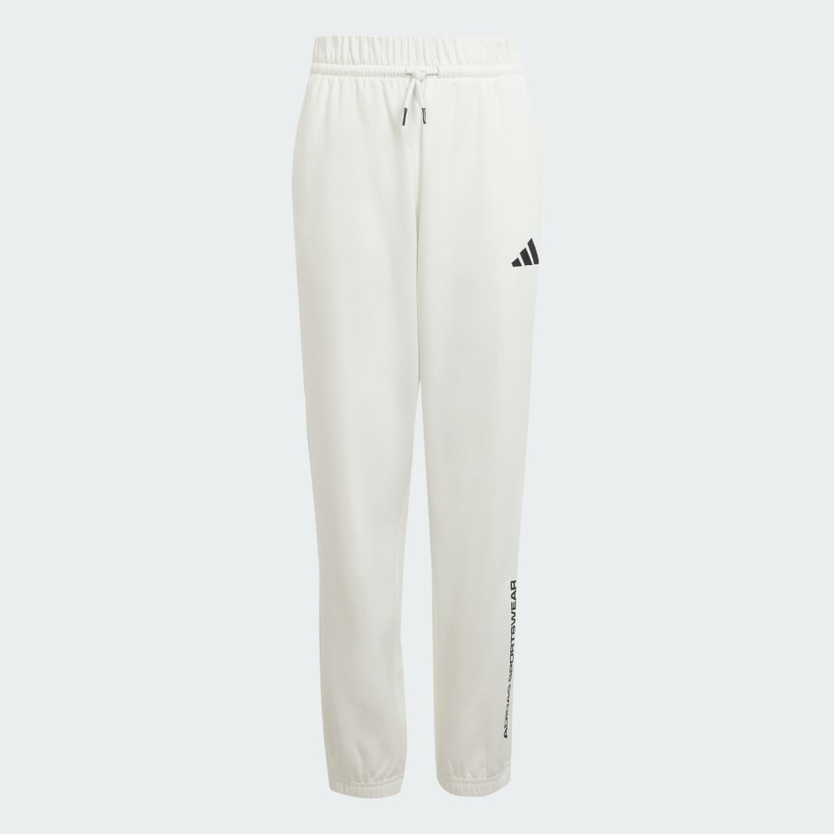Pantaloni din fleece adidas Slogan