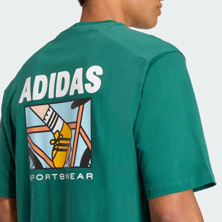 ANIMAL POP BIKE GRAPHIC T-SHIRT