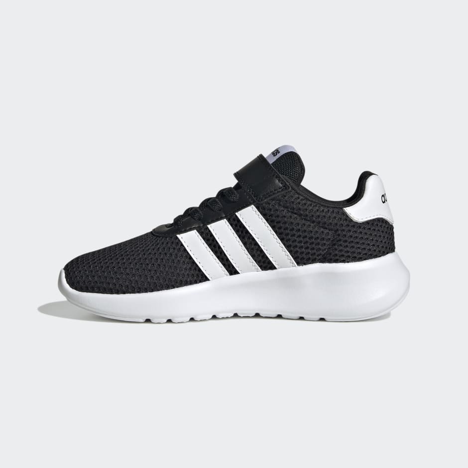 Kritisch begroting tuberculose Kids Shoes - Lite Racer 3.0 Lifestyle Running Hook-and-Loop Top Strap Shoes  - Black | adidas Saudi Arabia