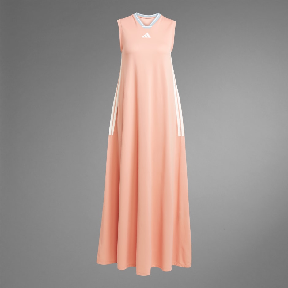 Tiro Cut 3-Stripes Soft Mesh Long Dress