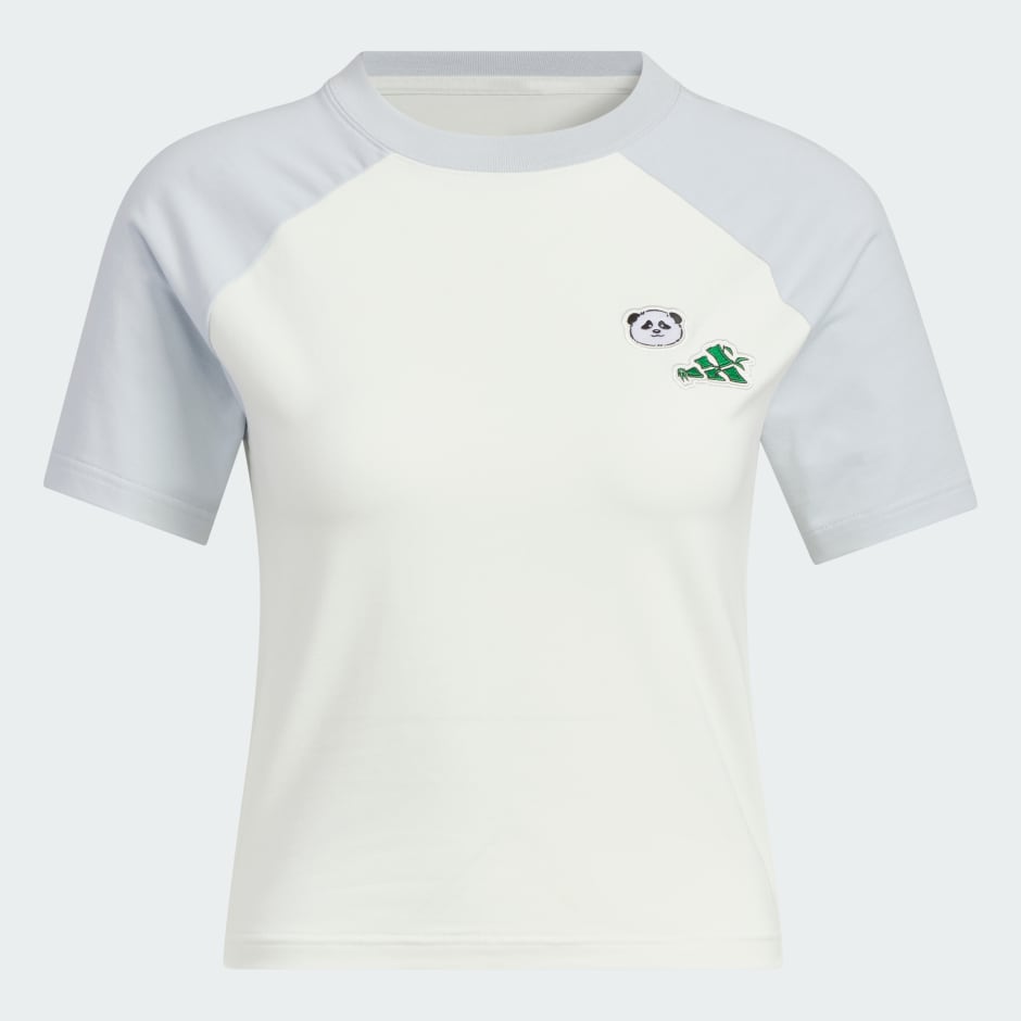 插肩袖圖案 T 裇