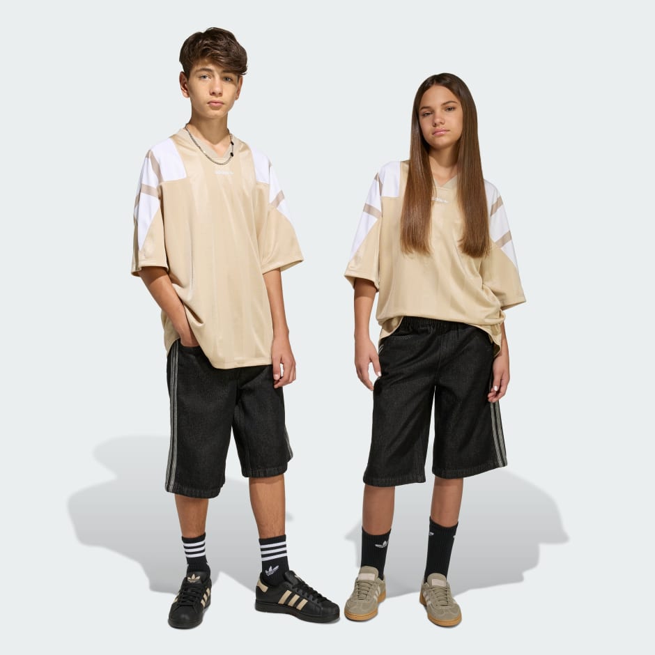 PANTALONI SCURȚI DIN DENIM