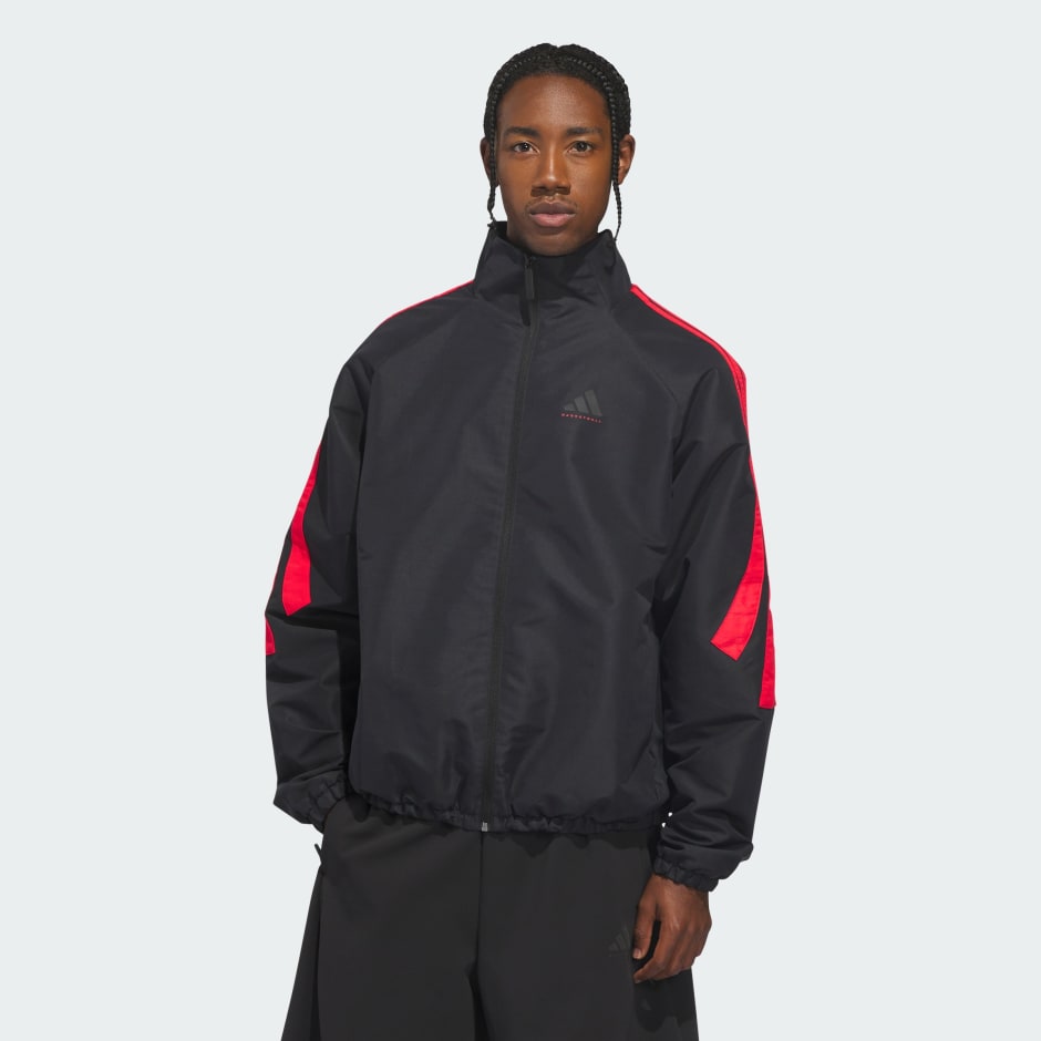 Adidas Basketball Woven Track Jacket