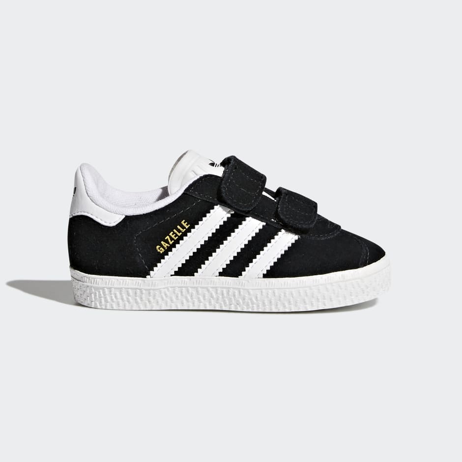 Black adidas best sale shoes toddler