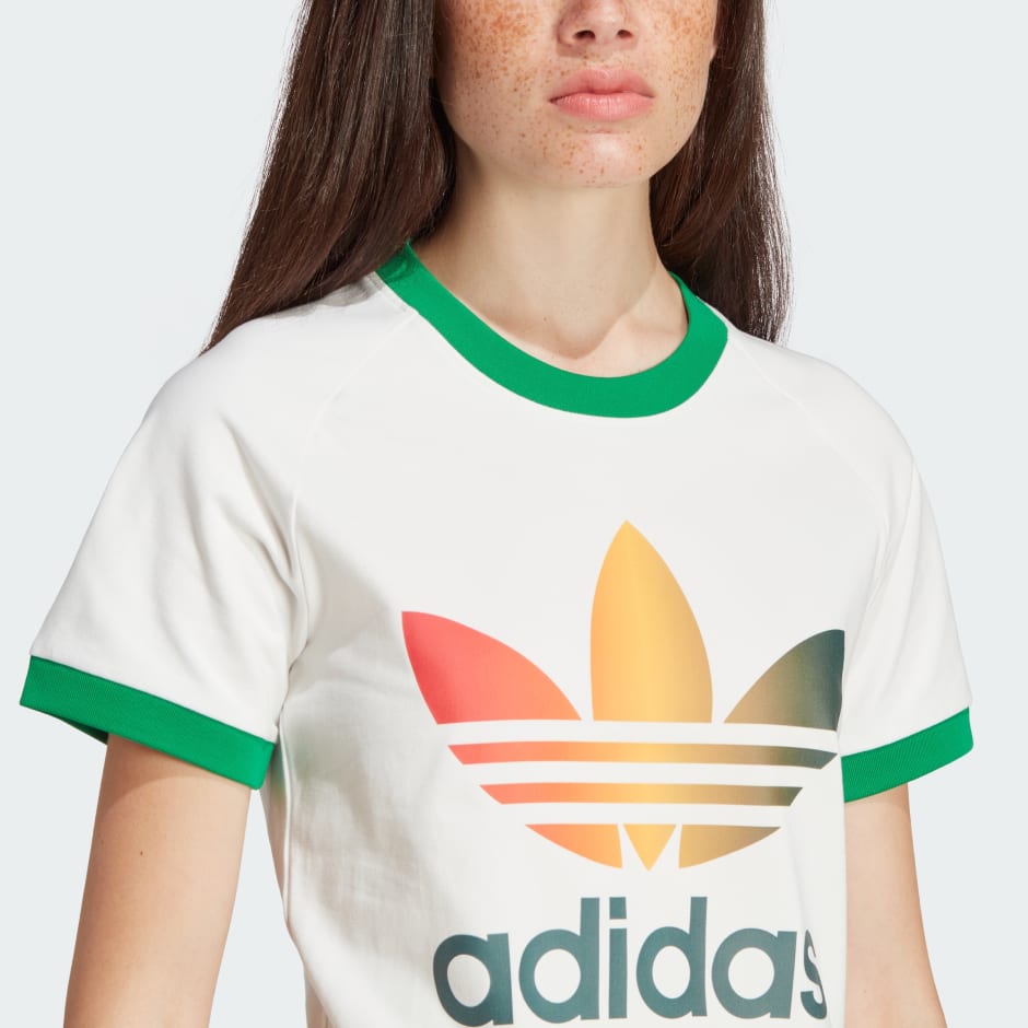Gradient Trefoil Cali Tee