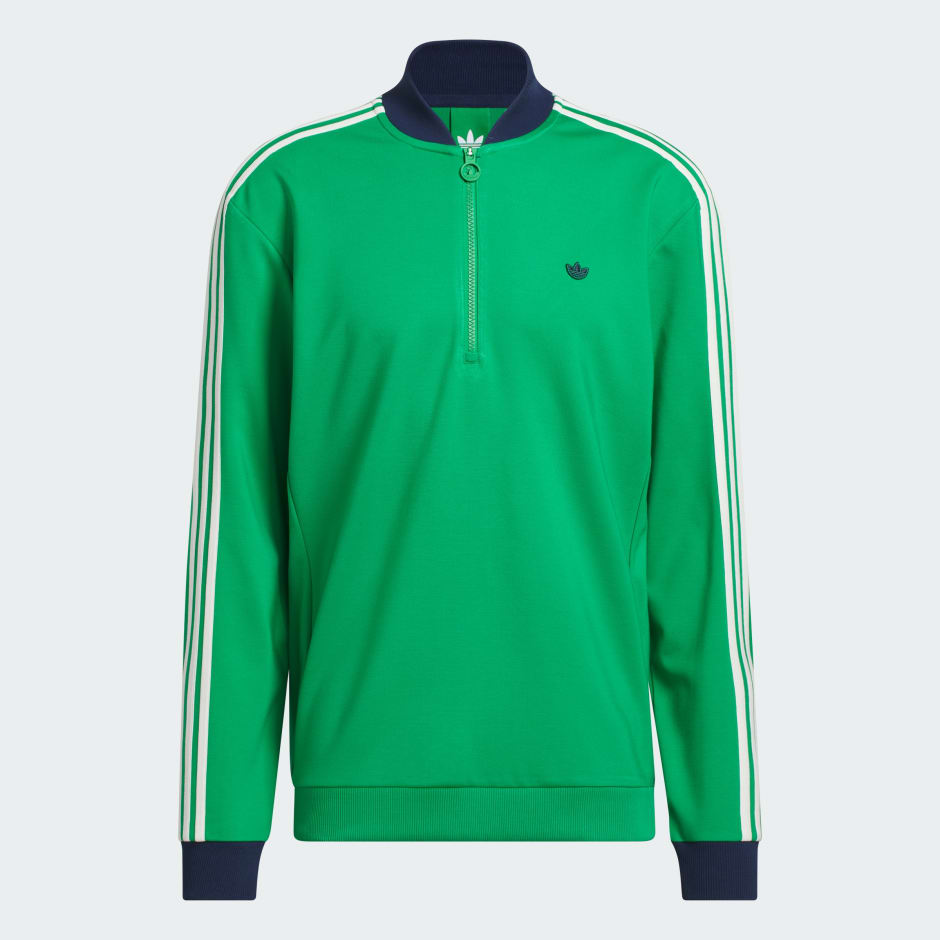 Bluză sport Originals cu 3 dungi și fermoar 1/4