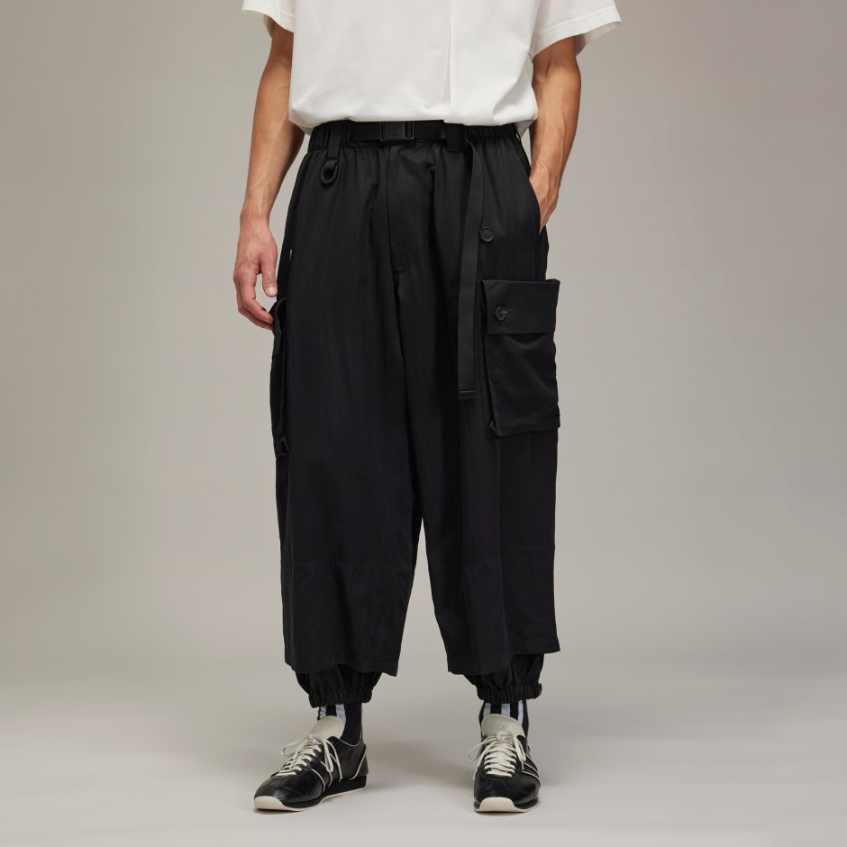 Y-3 Washed Twill Cargo Pants