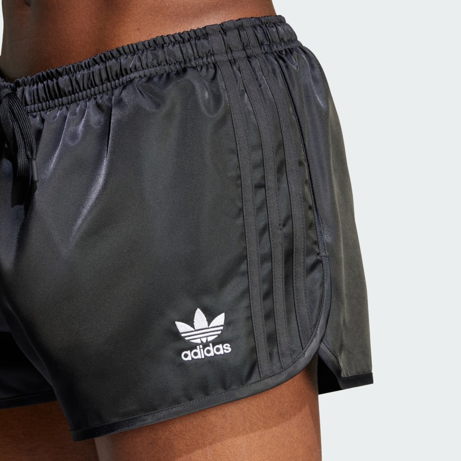 adidas Adicolor 3-Stripes 2-Inch Swim Shorts - Black | adidas LK