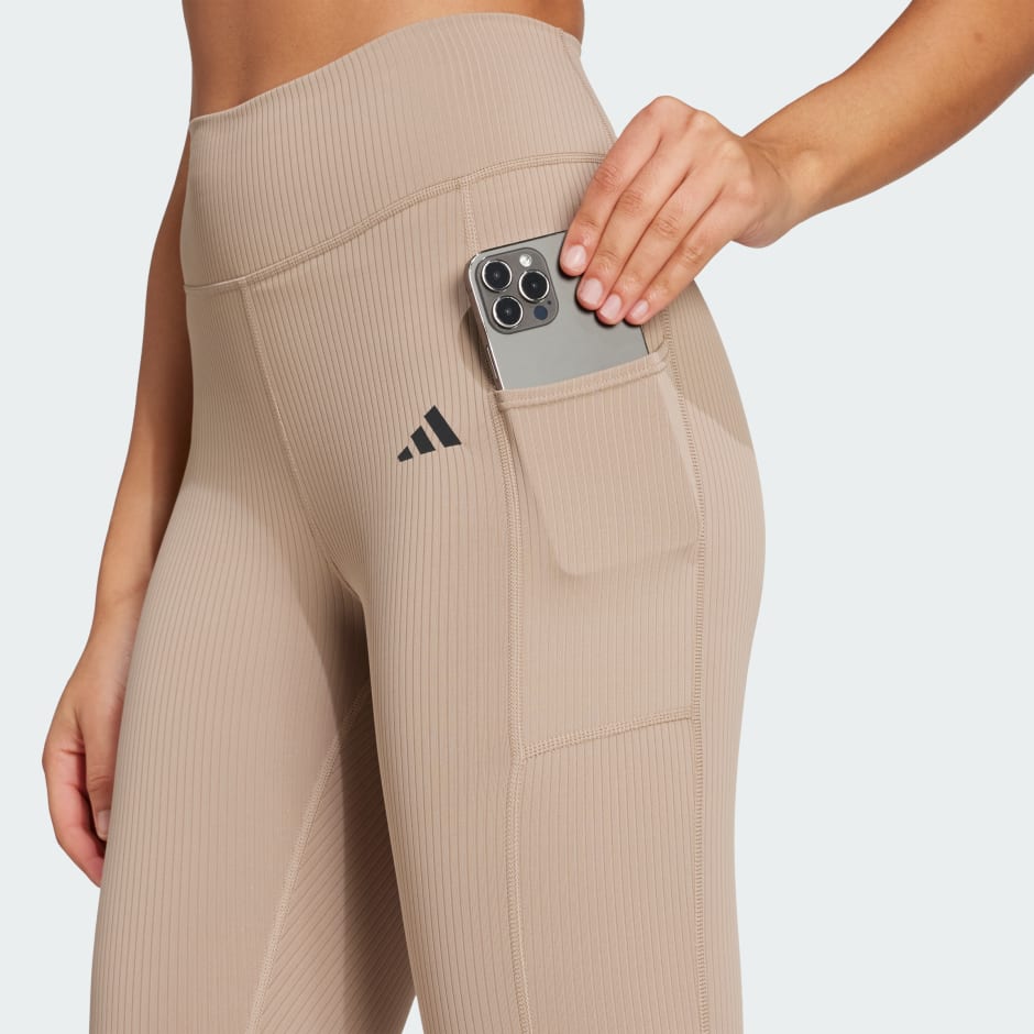 بنطال ضيّق Optime Rib 7/8