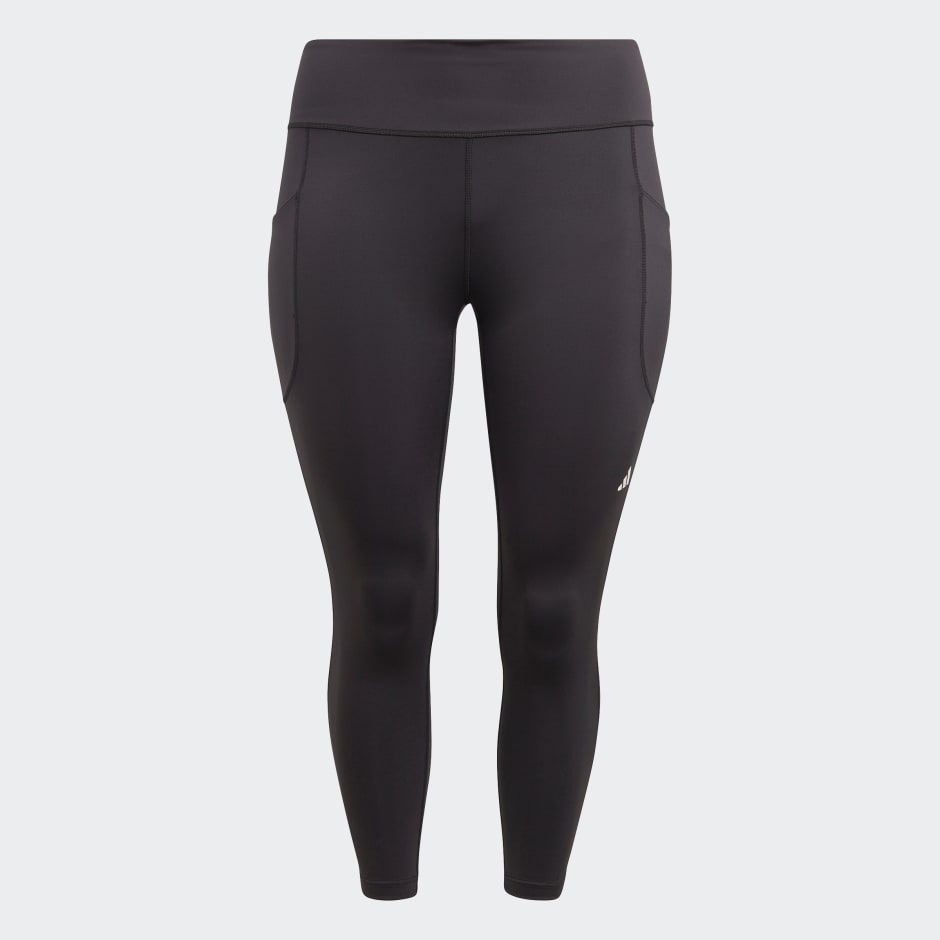 adidas DailyRun 7/8 Leggings (Plus Size) - Black