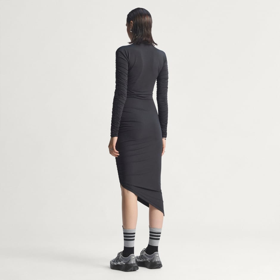 Rochie maxi &icirc;ncrețită