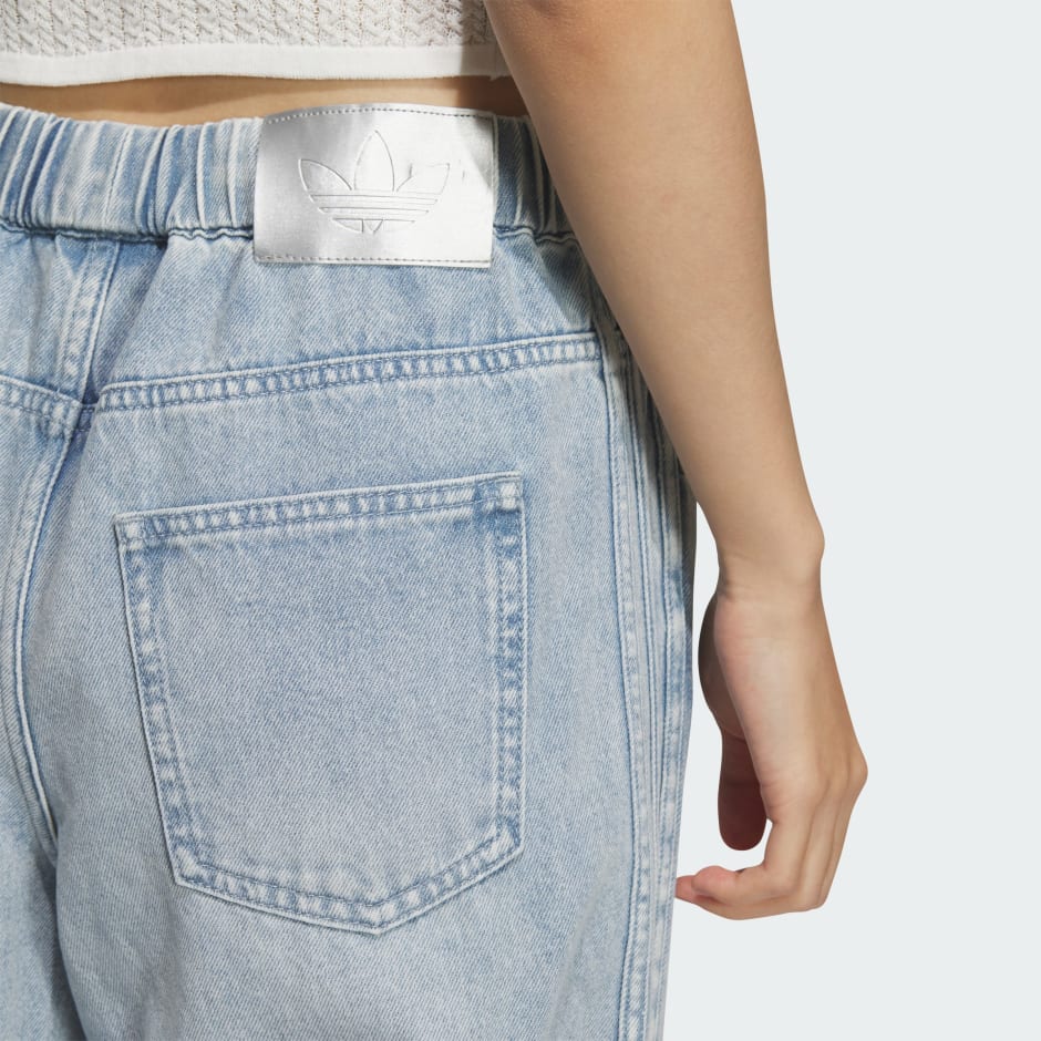 Soft Denim Adjustable Pants