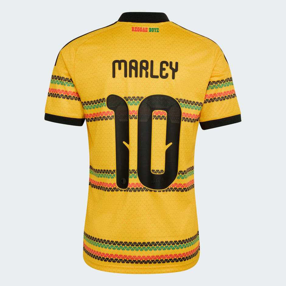 Jamaica 26 x Bob Marley Home Marley 10 Jersey