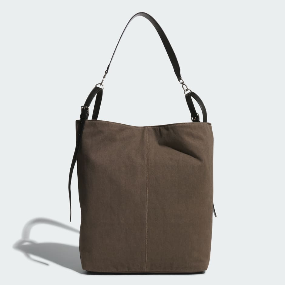 男女通用皮帶棉質手提袋