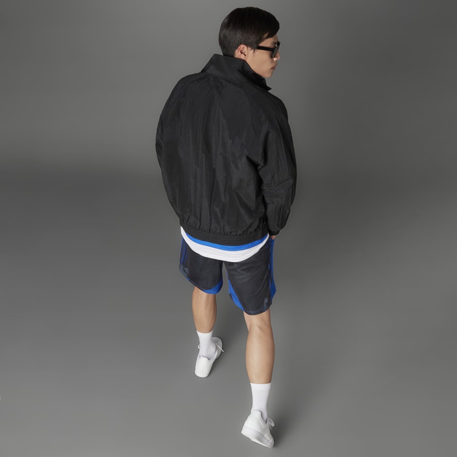 Blue Version Silky Soccer Shorts