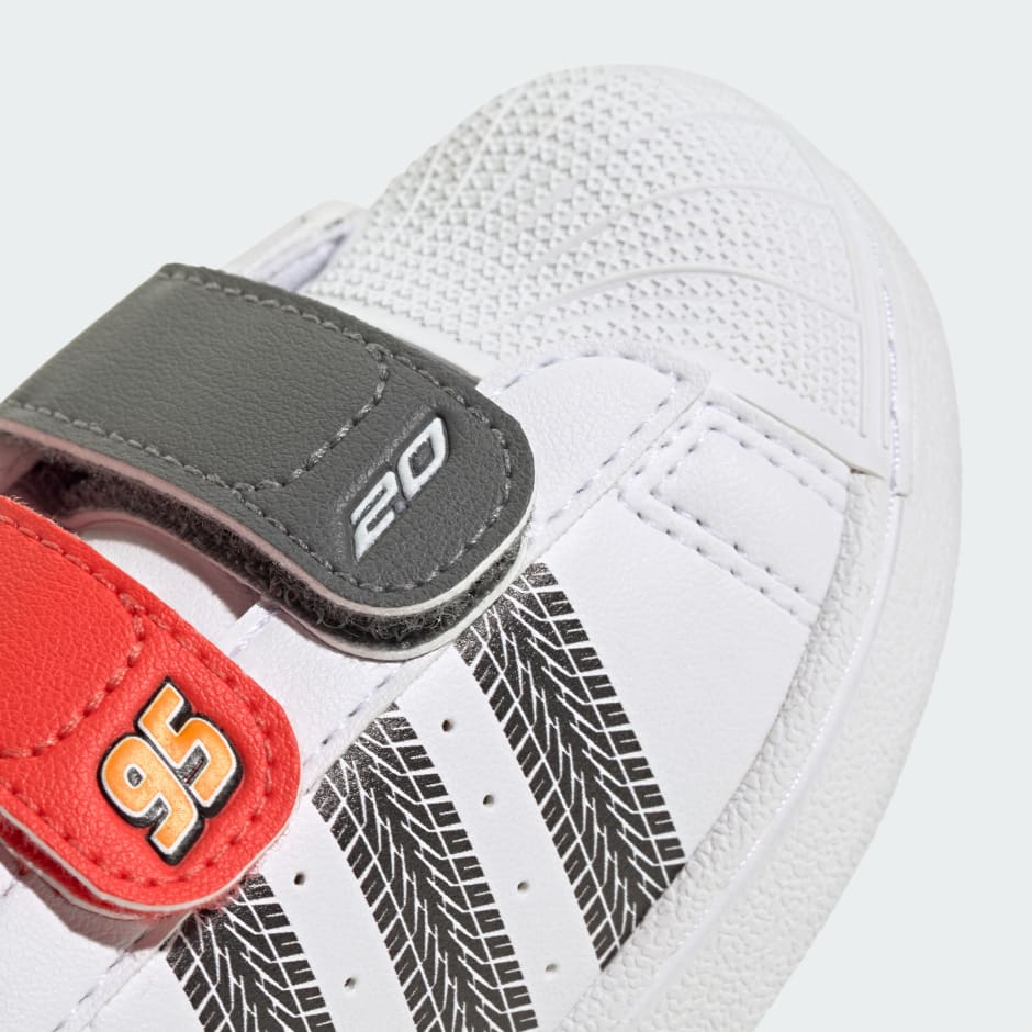 حذاء للأطفال adidas Pixar Cars Superstar II Comfort Closure