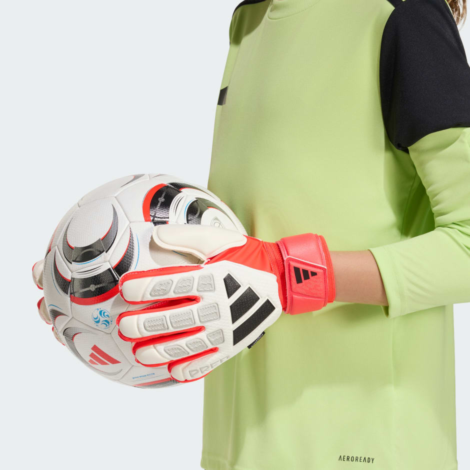 MĂNUȘĂ DE PORTAR PREDATOR MGOALKEEPER GLOVE MATCH FINGERSAVE PENTRU JUNIORI