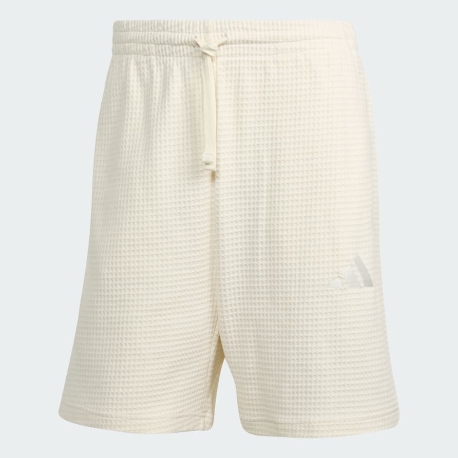 Clothing - ALL SZN Waffle Knit 7-inch Shorts - White