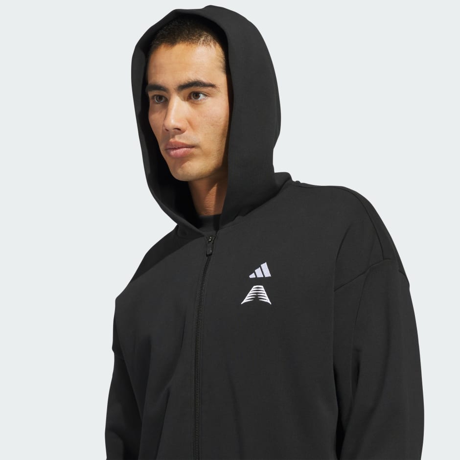 MAJICA S KAPULJAČOM I PATENTNIM ZATVARAČEM CIJELOM DULJINOM ANTHONY EDWARDS FOUNDATION