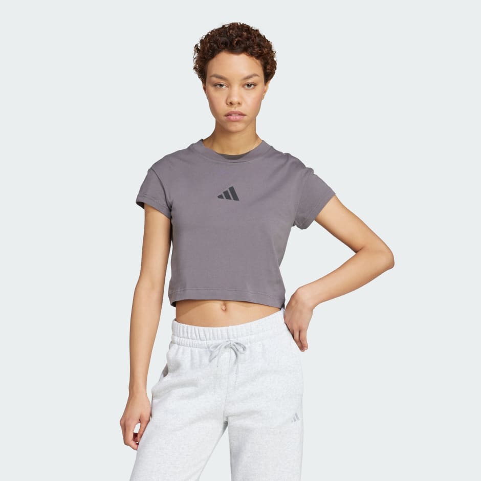 Future Icons Small Logo Baby Tee
