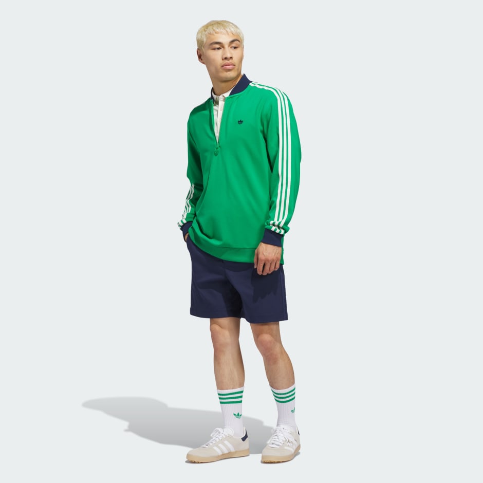 Bluză sport Originals cu 3 dungi și fermoar 1/4