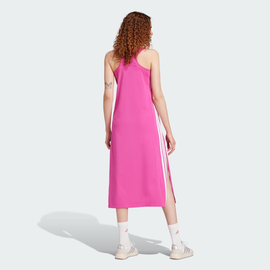 Essentials 3-Stripes Long Racerback Dress