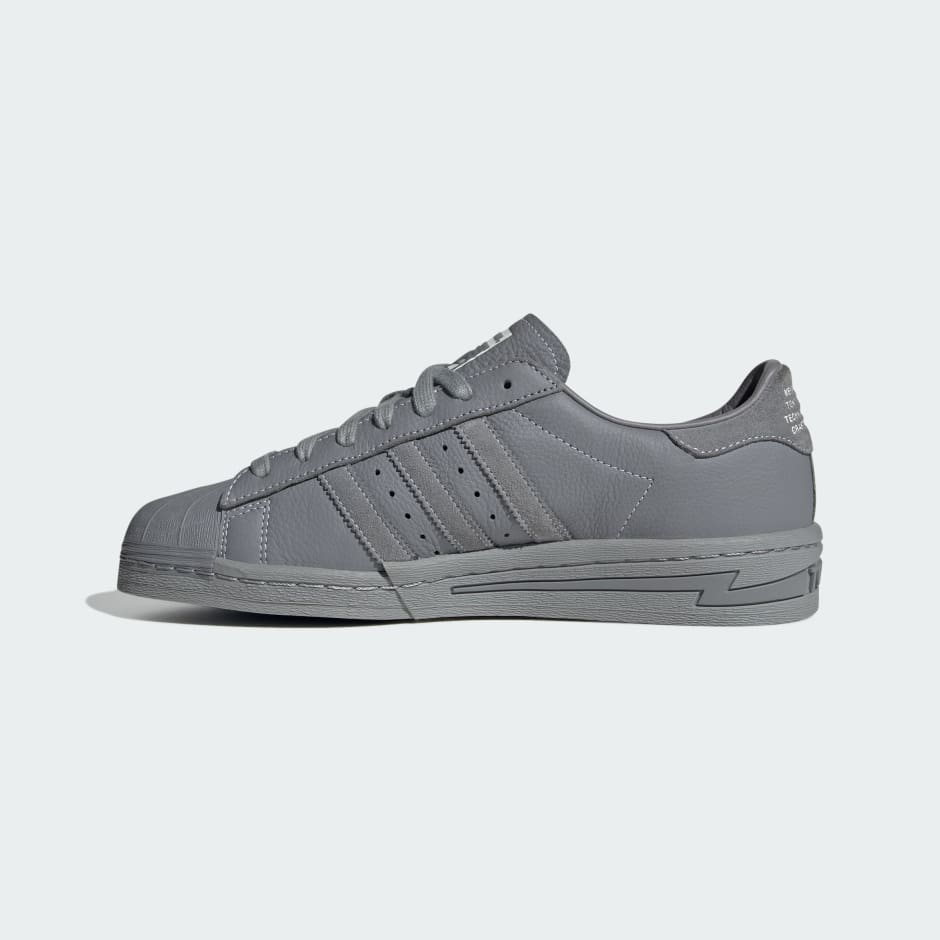 Adidas superstar suede light grey hotsell