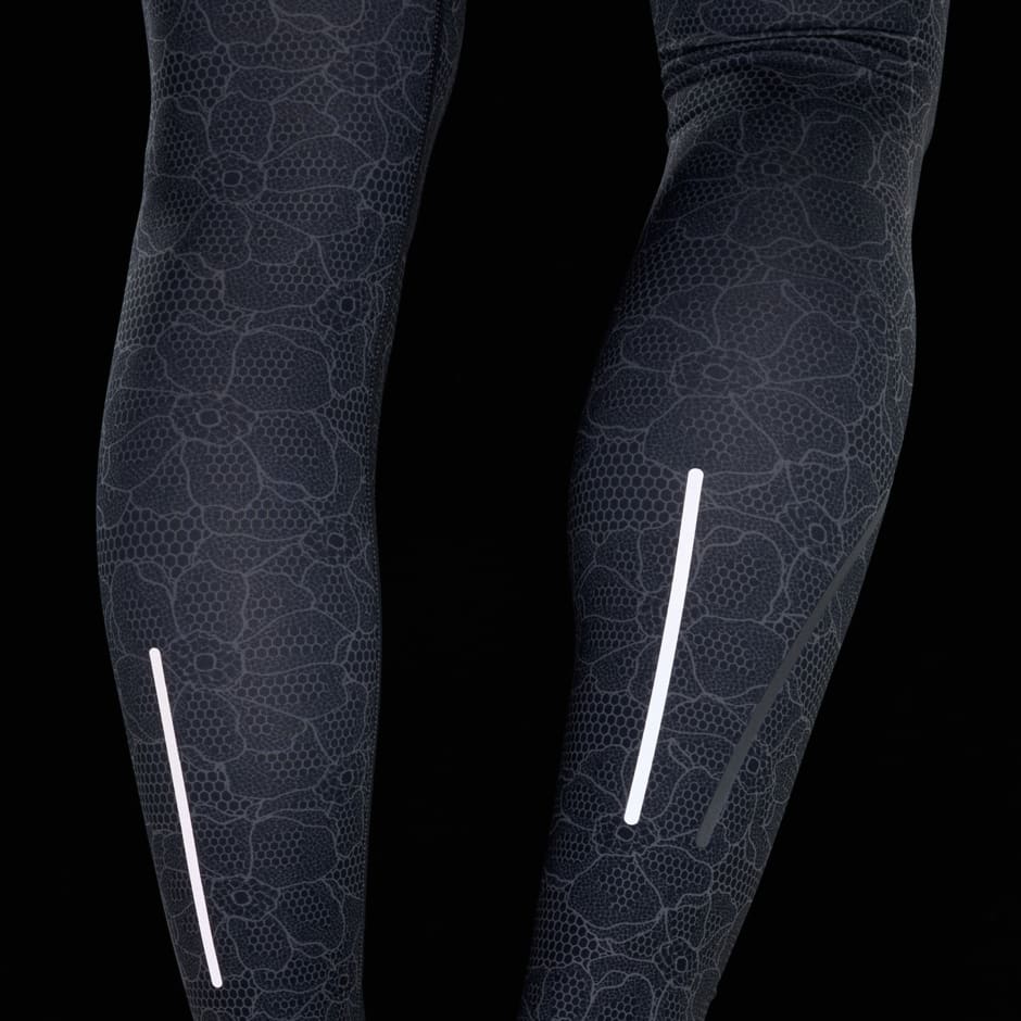 Colanți de alergare imprimați adidas by Stella McCartney