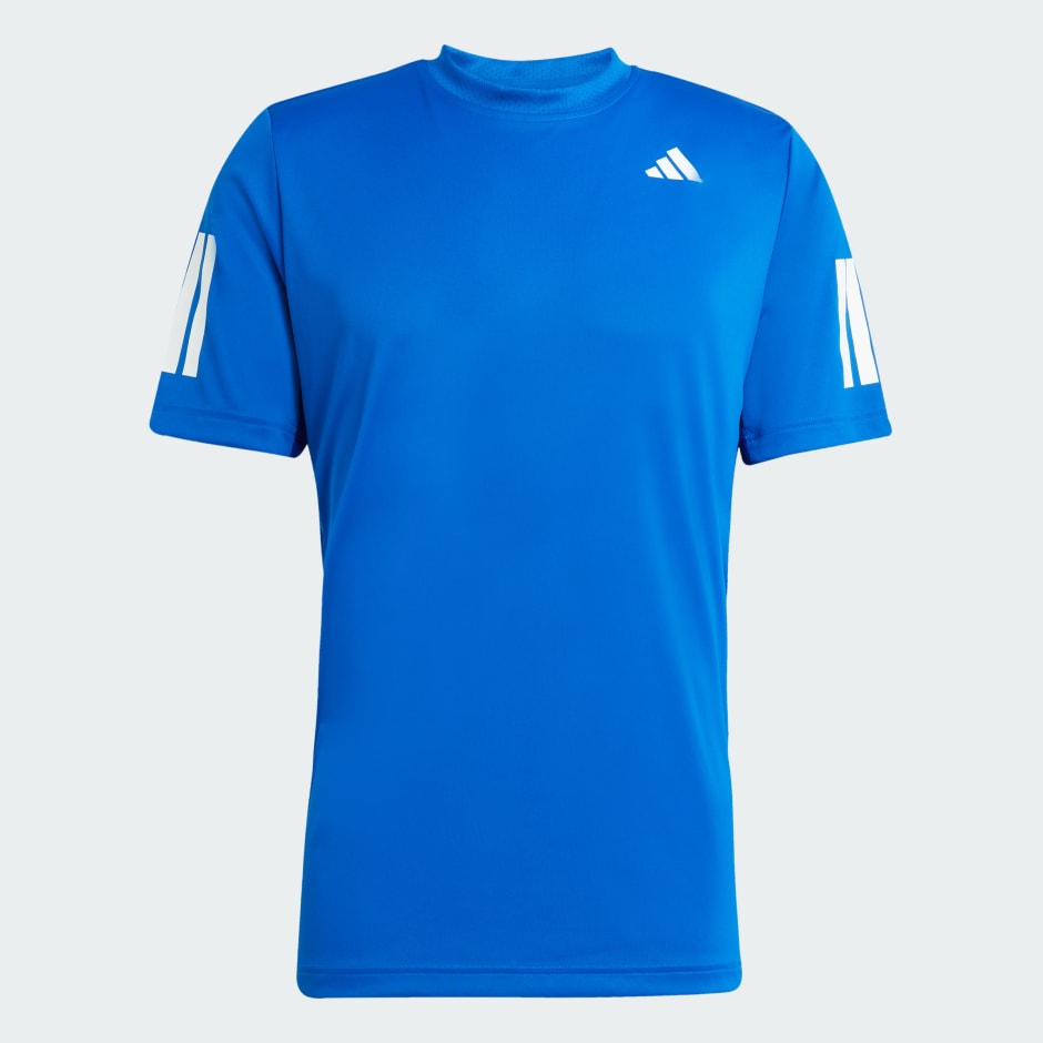 T-shirt Club Tennis Climacool 3 bandes